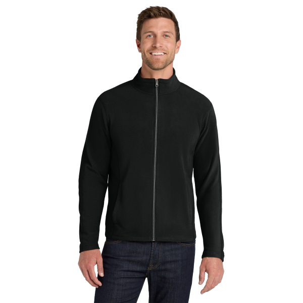 Mens Port Authority Microfleece Jacket - Image 3