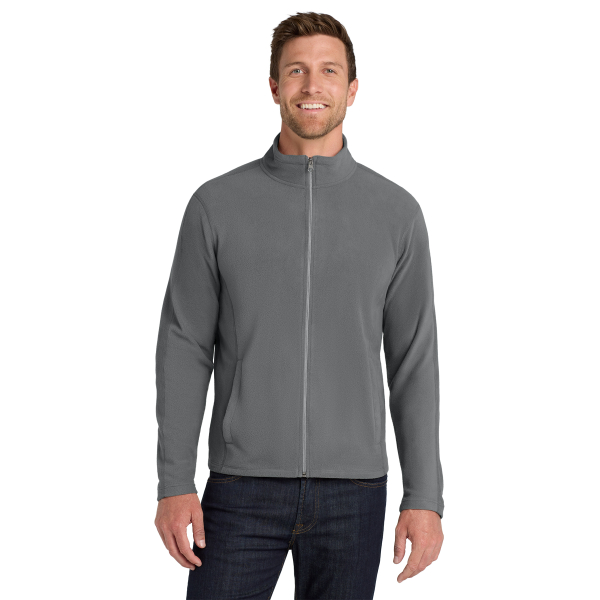 Mens Port Authority Microfleece Jacket - Image 4