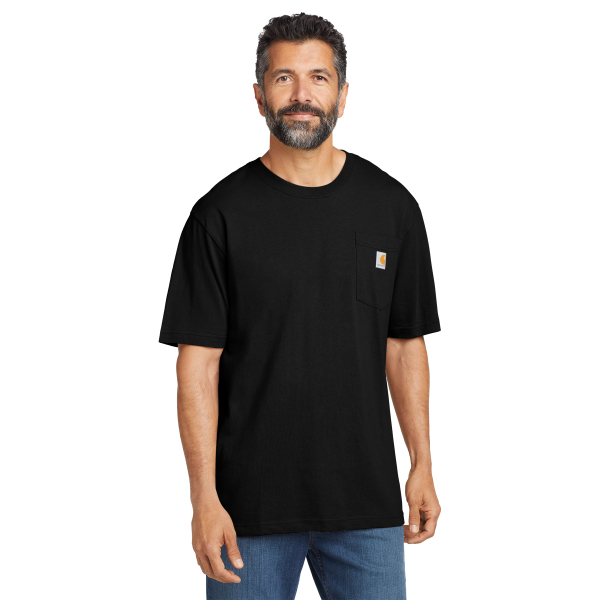 Mens Carhartt Pocketed Short Sleeve Tee - Image 3