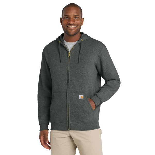 Mens Carhartt Midweight Full Zip Hoodie - Image 4
