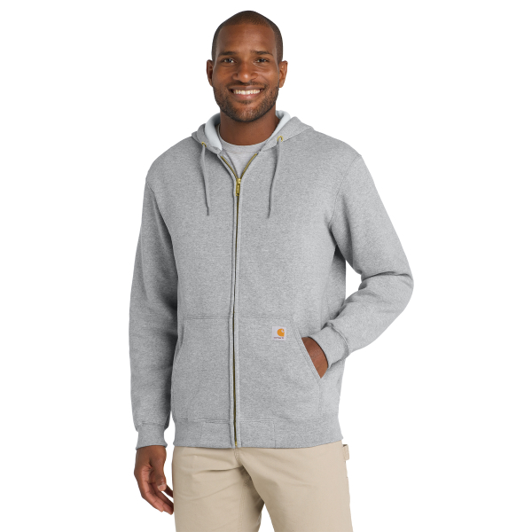 Mens Carhartt Midweight Full Zip Hoodie