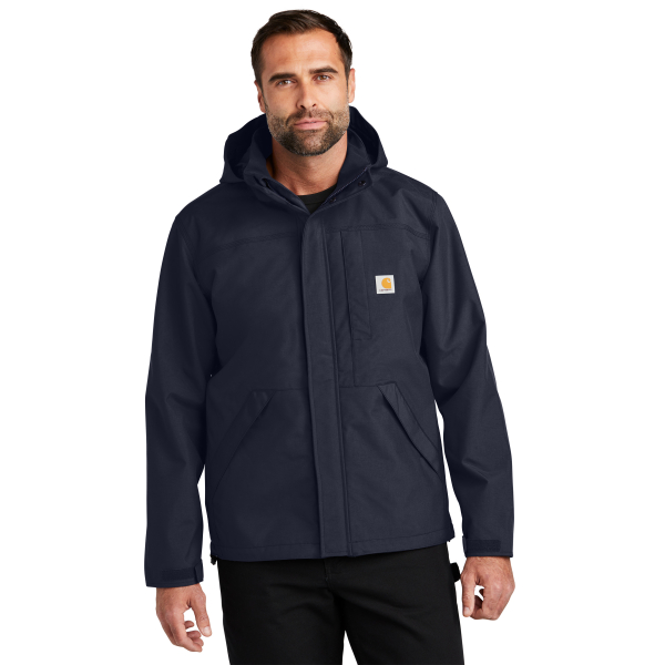 Mens Carhartt Storm Defender Shoreline Waterproof Jacket