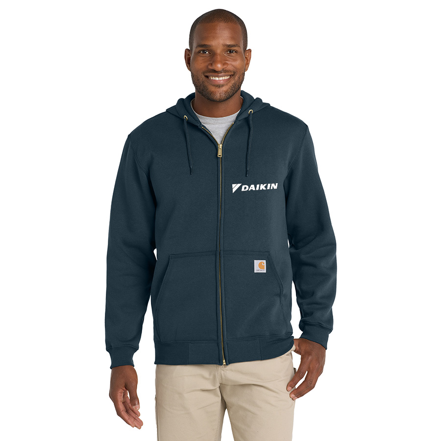 Mens Carhartt Midweight Full Zip Hoodie - Image 4