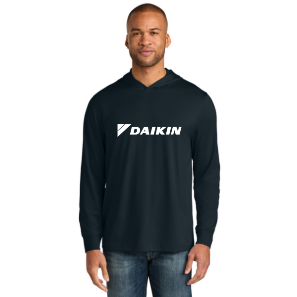 Adult Corner Stone Workwear Long Sleeve Hooded Tee
